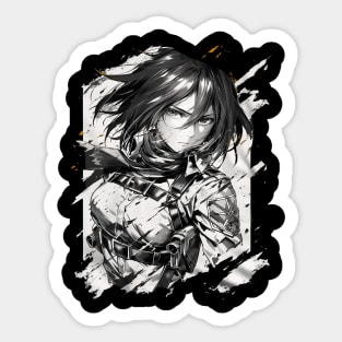 mikasa Sticker